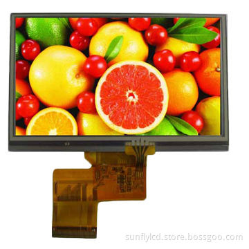 7.0-inch TFT LCD Display with 800 x 480 Pixels